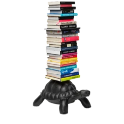 Qeeboo TURTLE Carry Bookcase -Furniture Shop turtle carry bookcase black design marcantonio qeeboo 01c black 1800x a09c0ec3 5244 4153 a60a e4cf5bd342a0