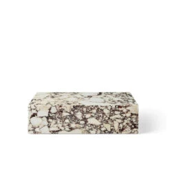 Audo PLINTH Low Marble Coffee Table -Furniture Shop violalow
