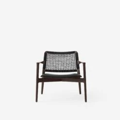 Vipp Cabin Lounge Chair Dark Oak -Furniture Shop vipp 488 cabin lounge chair dark oak 01 web