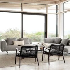 Vipp Cabin Lounge Chair Dark Oak -Furniture Shop vipp 488 cabin lounge chair dark oak 02 2