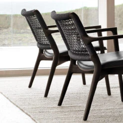 Vipp Cabin Lounge Chair Dark Oak -Furniture Shop vipp 488 cabin lounge chair dark oak 04