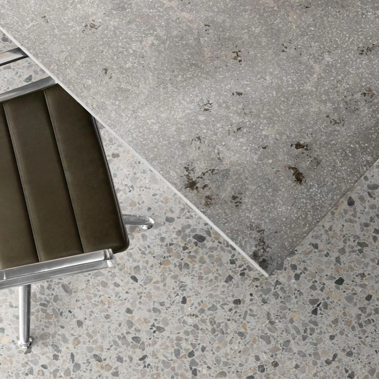 Vipp 496 Cabin Square Table W Stone Top 5 Vipp 496 Cabin Square Table W Stone Top - Image 5