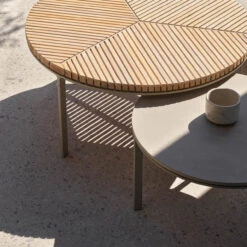 Vipp Open Air Coffee Table 60cm 11 Vipp Open Air Coffee Table 60cm -Furniture Shop vipp 714 716 outdoor coffee tables ceramic teak 01