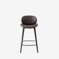 Vipp Lodge Counter Stool -Furniture Shop vipp465 lodge counter chair dark oak 01 0