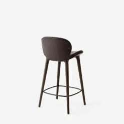 Vipp Lodge Counter Stool -Furniture Shop vipp465 lodge counter chair dark oak 03