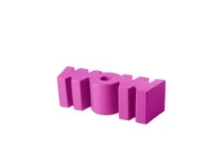 Slide WOW Bench 36 Slide WOW Bench -Furniture Shop wow fucsia